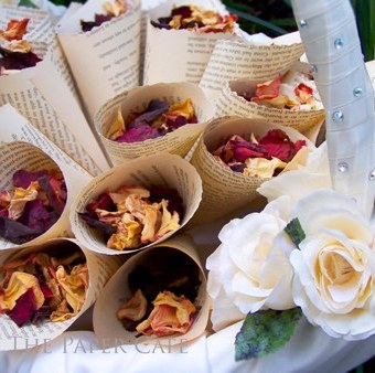 Rose Petal Cones